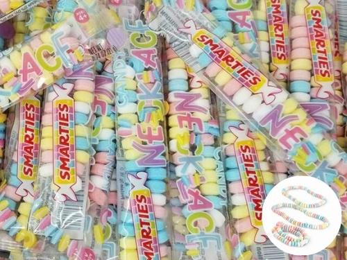 Smarties Candy Necklaces 36ct Jar